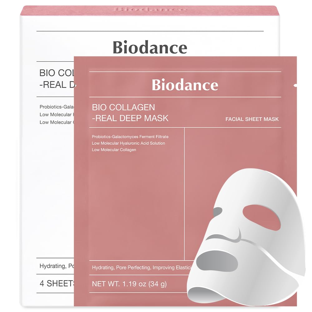 BIODANCE - Bio-Collagen Real Deep Mask, Hydrating Overnight Hydrogel Mask (1ea)