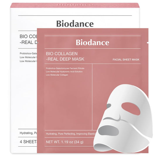 BIODANCE - Bio-Collagen Real Deep Mask, Hydrating Overnight Hydrogel Mask (1ea)