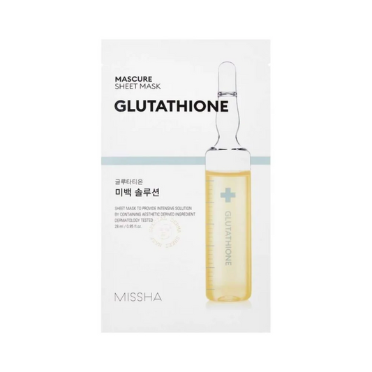 MISSHA - Mascure Whitening Solution Sheet Mask (Glutathione)